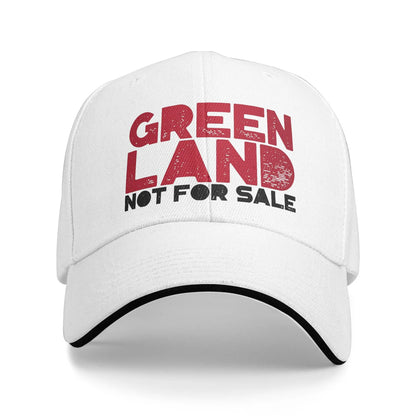 Greenland Coat Of Arms Kalaallit Nunaat Polar Bear Blue Sandwich Hats Baseball Caps
