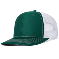 Dark Green White
