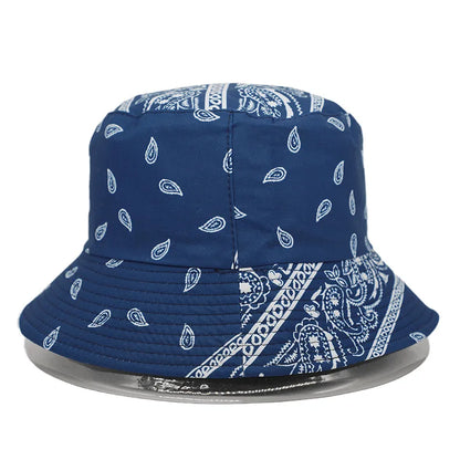 Street Graffiti Men's Bucket Hat Double-Sided Hip Hop Outdoor