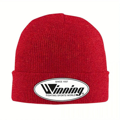 Winning Boxing Logo Knitted Hat Beanies Autumn Winter Hat