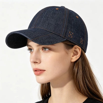 Solid Color Soft Top Cowboy Baseball Caps