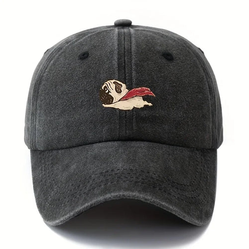 Sports Dog Pattern Baseball Hat for Men and Women