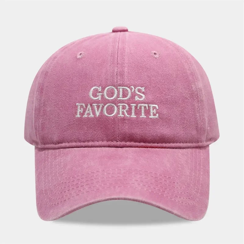 Cotton Letter Casquette Baseball Cap