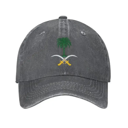 Personalized Cotton Emblem Of Saudi Arabia Baseball Cap