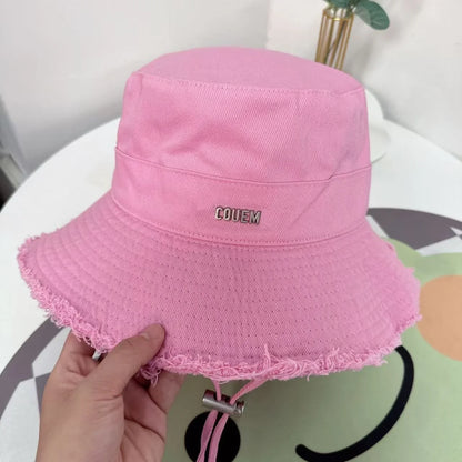 Drawstring Vacation Sun Protection Fashion Versatile Fisherman Hats