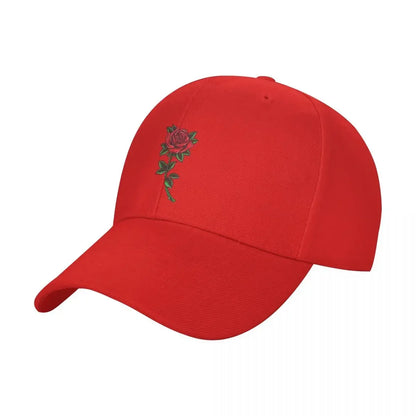 floral rose Baseball Cap Hat Man Women's
