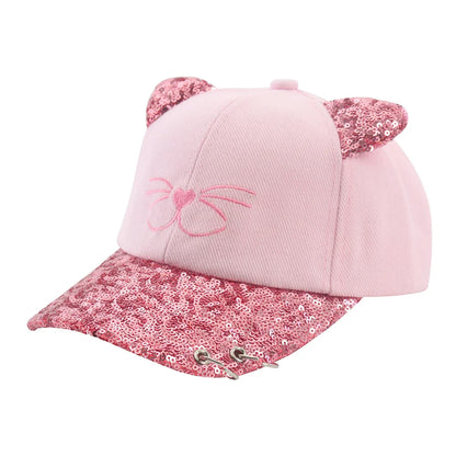 New Cartoon Children Baseball Cap Kids Girls Sun Hat Adjustable