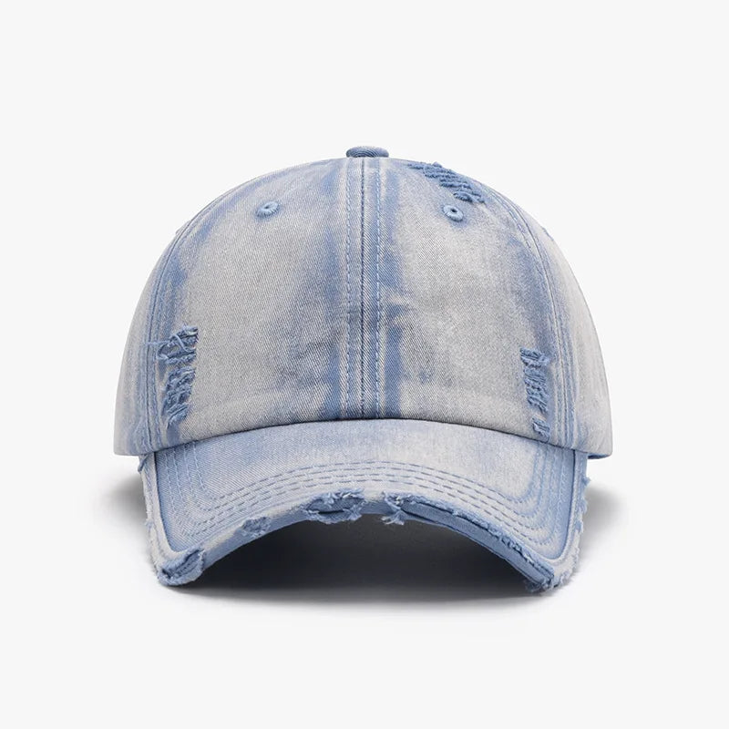 Spring And Autumn Washed Distressed Unisex Baseball Cap