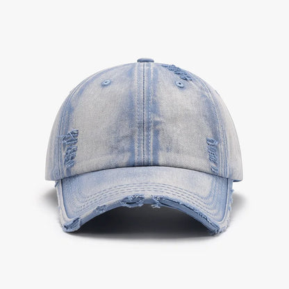 Spring And Autumn Washed Distressed Unisex Baseball Cap