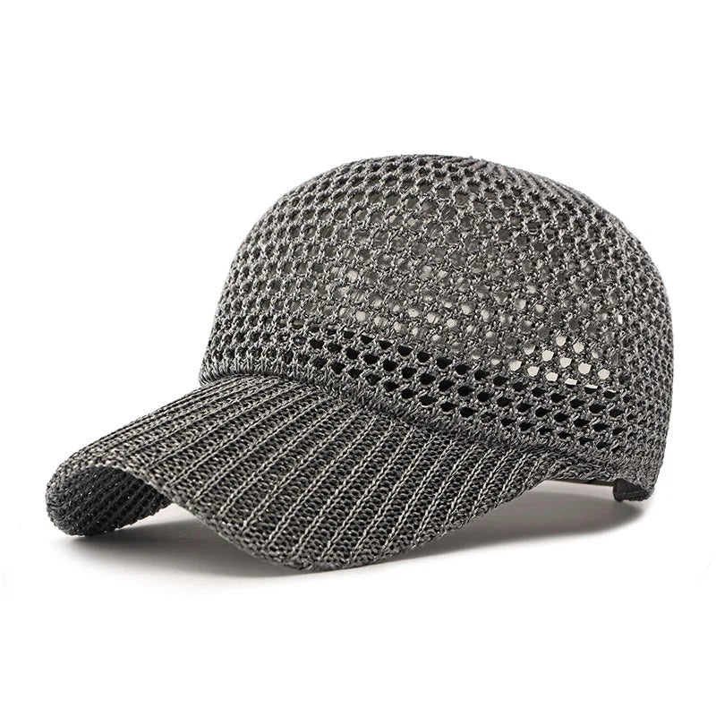 Summer Hollow-Out Breathable Mesh Baseball Cap