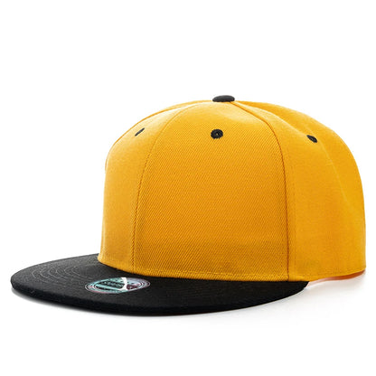 Cap Plain Snapback Hat Men Women