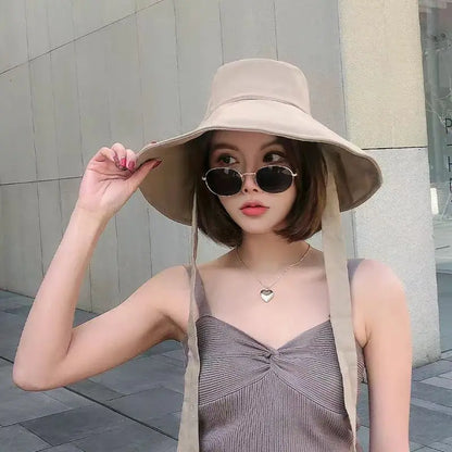New Summer Spring Japanese Tie Bucket Hat