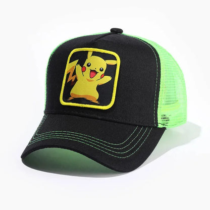 Anime Cartoon Baseball Caps Men Hip Hop Hats For Women
