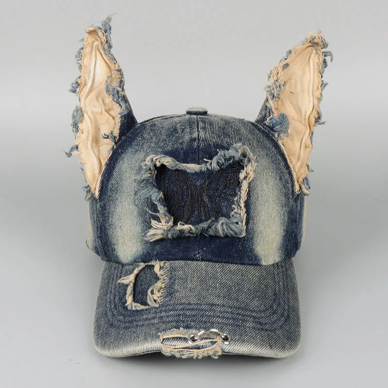 Doberman Ears Baseball Cap Women Men Hat