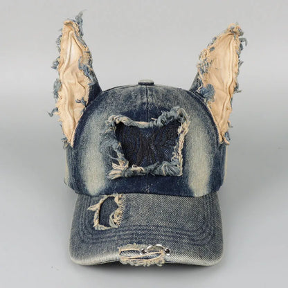 Doberman Ears Baseball Cap Women Men Hat