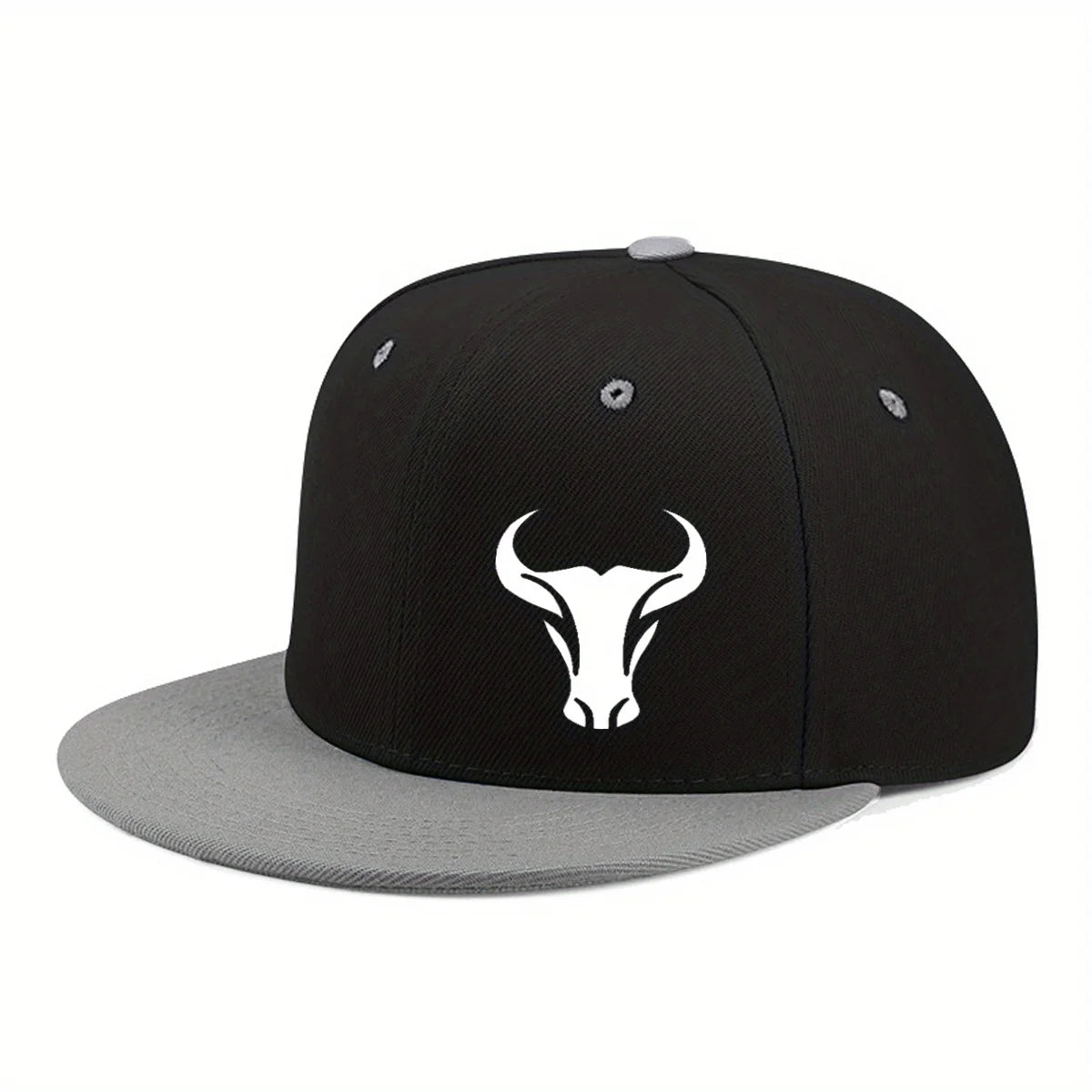 Bull Patterned Baseball Cap For Both Men's And Women's For All Seasons