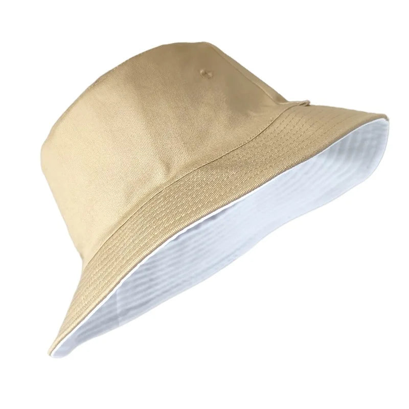 Double Sided Bucket Hat Sun Hat for Men Women