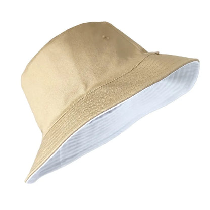 Double Sided Bucket Hat Sun Hat for Men Women