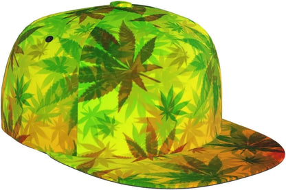 Jamaican Flag Baseball Cap Adjustable Fashion Casual Flat