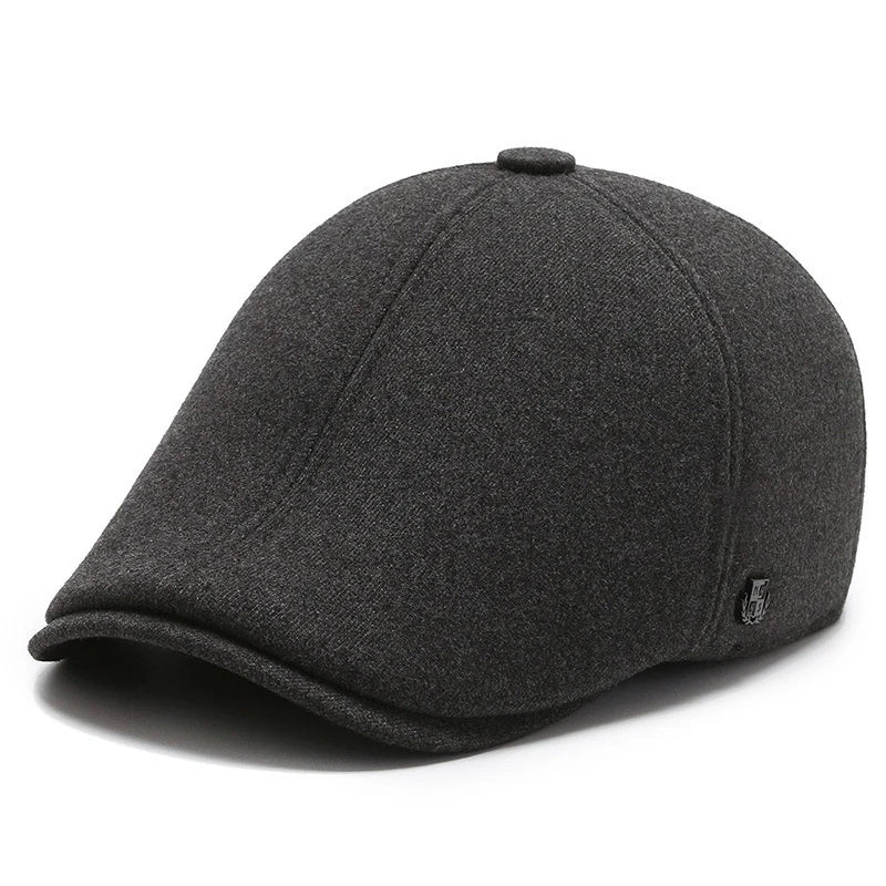 Fashion Berets Men High Quality Autumn Winter Wool Hat