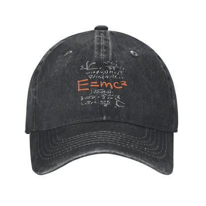 Energy Equals Coffee Baseball Caps