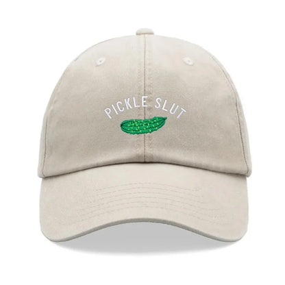 1pc Personality Washed Pickle Slt Baseball Caps for Men