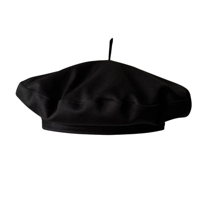 Spring Summer Yellow Linen Beret Korean Style Literary Painter Cap