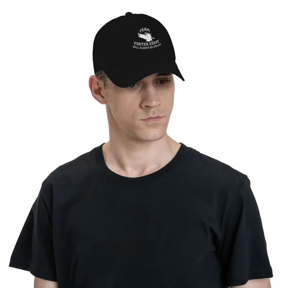 Team Foster Keefe Will Always Be Cooler Silveny Keeper of the Lost Cities Design 2 Baseball Cap