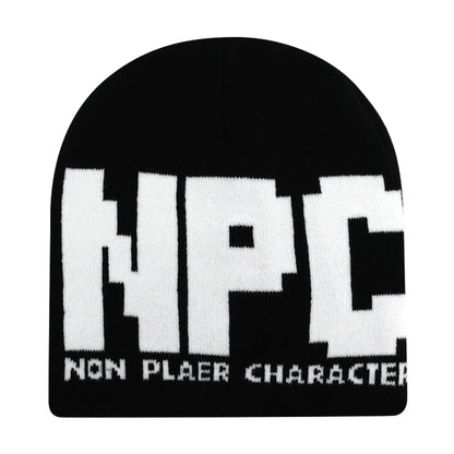 Y2k Letter Butter Knit Hats Skullies Beanies Autumn Winter Warm Hat