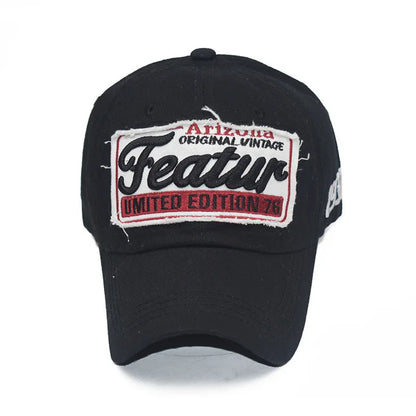 New Men Baseball Cap Letter Embroidery Summer Fashion Cotton Women