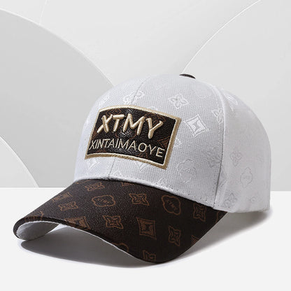Men's Korean Version Trendy and Fashionable Embroidered Baseball Cap