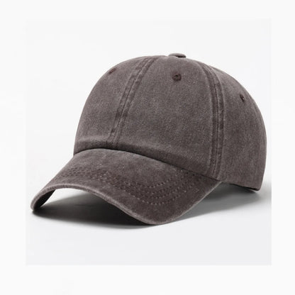 Baseball Cap Washed Cotton Men Women Snapback Hat