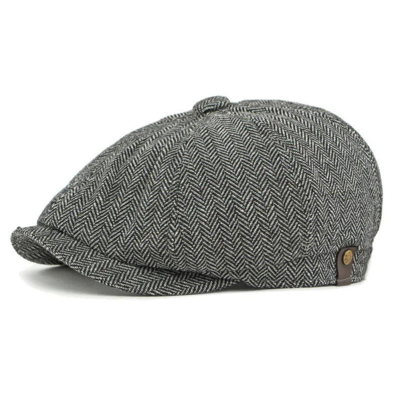 Men Casual Peaky Blinders Hat Spring Autumn Retro Beret Hats