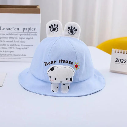 2026 Cartoon Animal Ears Baby Bucket Hat