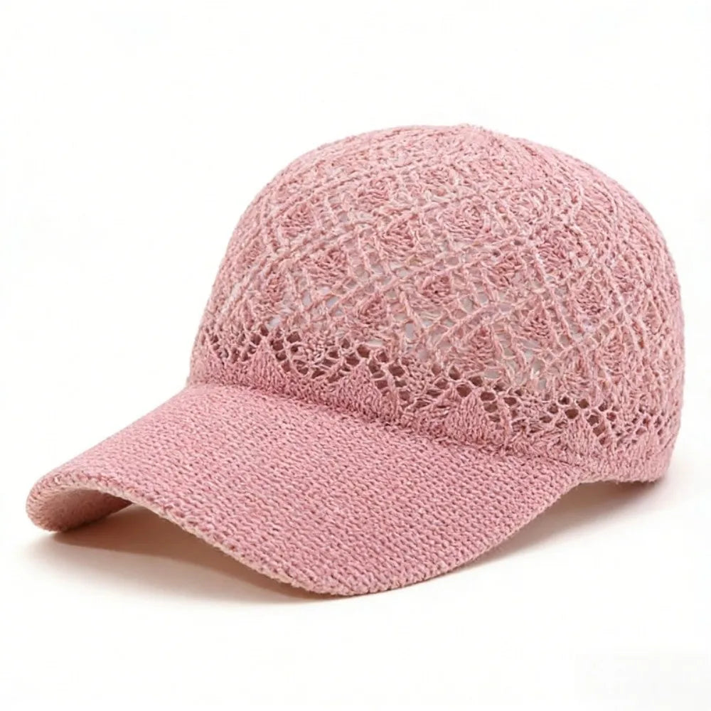 Fashion Hollow Thin Baseball Cap Adjustable