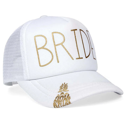 Unisex Casual Baseball Cap Sports Snapback Golf Hat Squad Bride Printing Hip Hop Hats