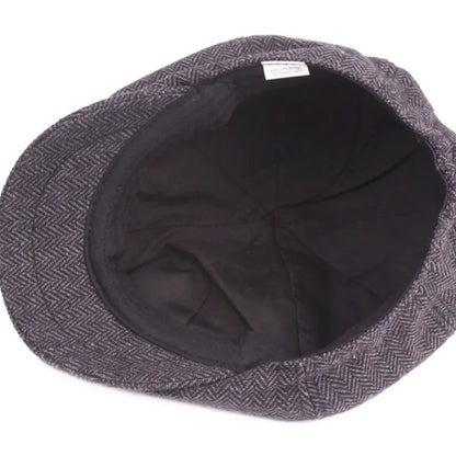 Fashion Spring And Autumn Retro British Style Cap