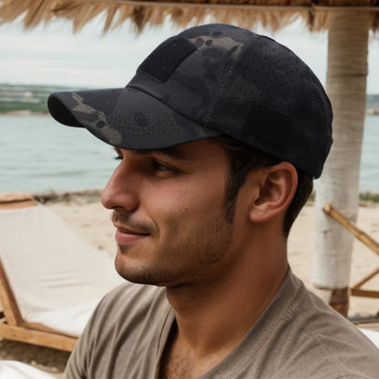 Athletic Casual Breathable Camouflage Baseball Cap for Men
