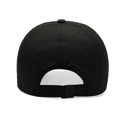 Fashion Quick Dry Summer Baseball Cap Breathable Adjustable Sports Cap UV Protection Trucker Cap Men Women