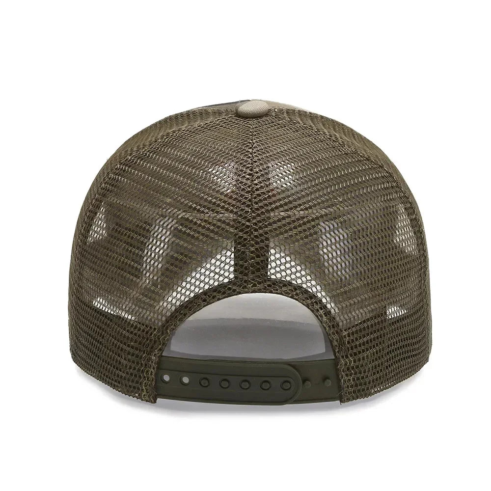 Summer Breathable Mesh Trucker Hats Men Women