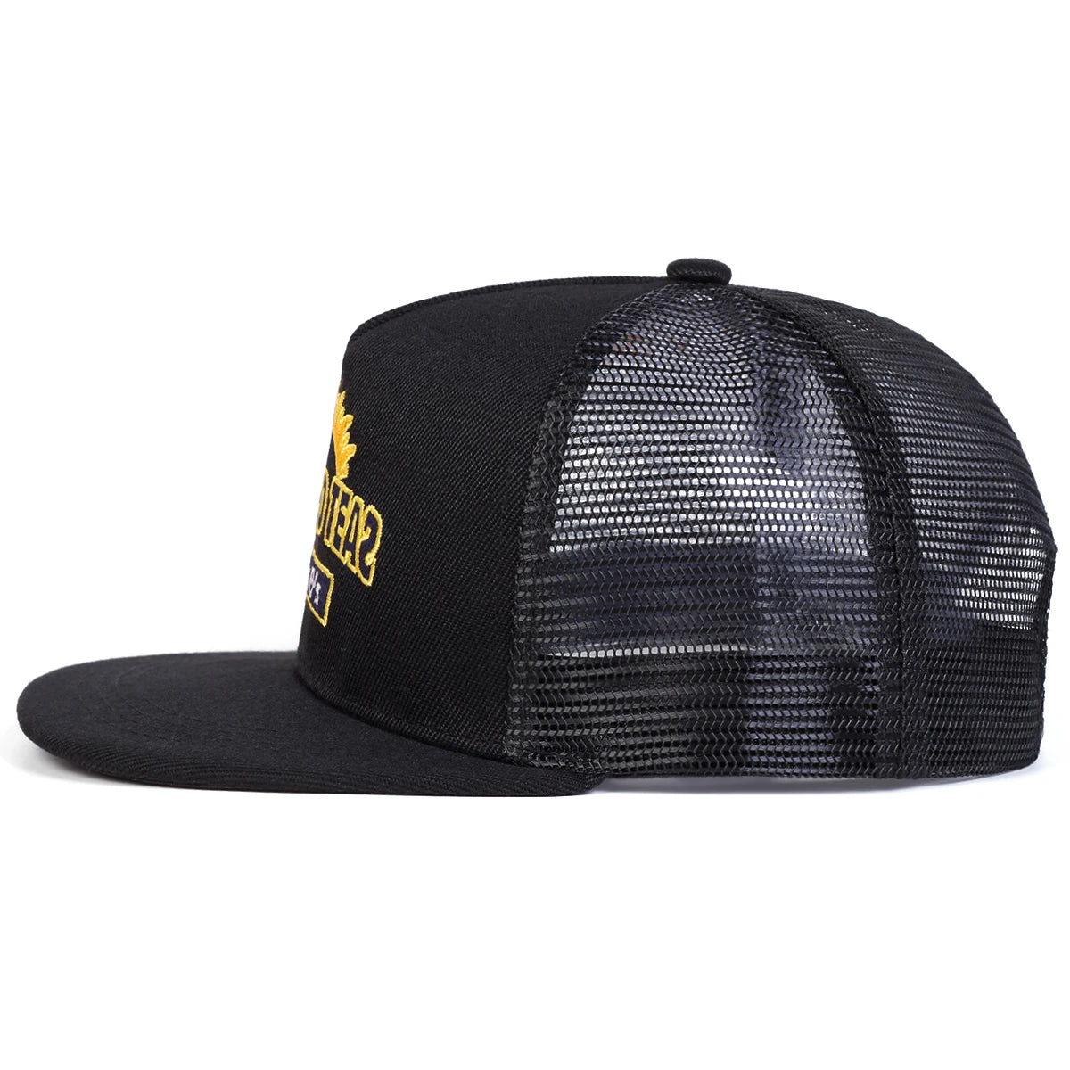 Unisex Twisted Teas Letter Embroidery Hip-hop Net Hats Spring Summer