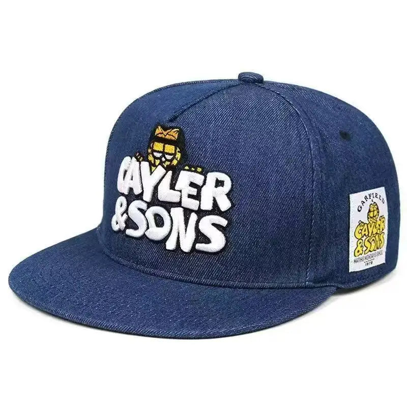 Fashion Hip Hop Hat Iron Tag Leather Checkered Pattern Adjustable Outdoor Adult Casual Sports Hat Baseball Cap