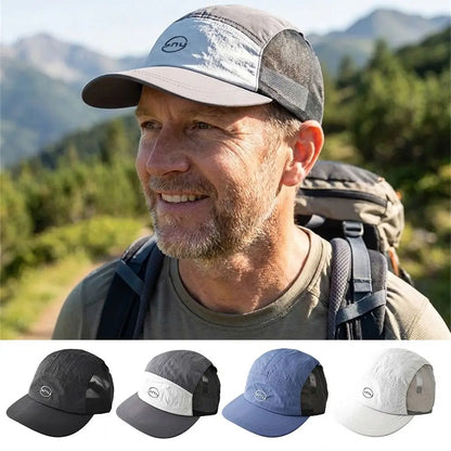 Sunshade Mesh Baseball Hats Letter Embroidery Quick Drying Sun Visor Cap