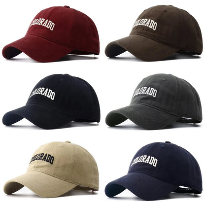 New Colorado Letter Embroidered Baseball Hat