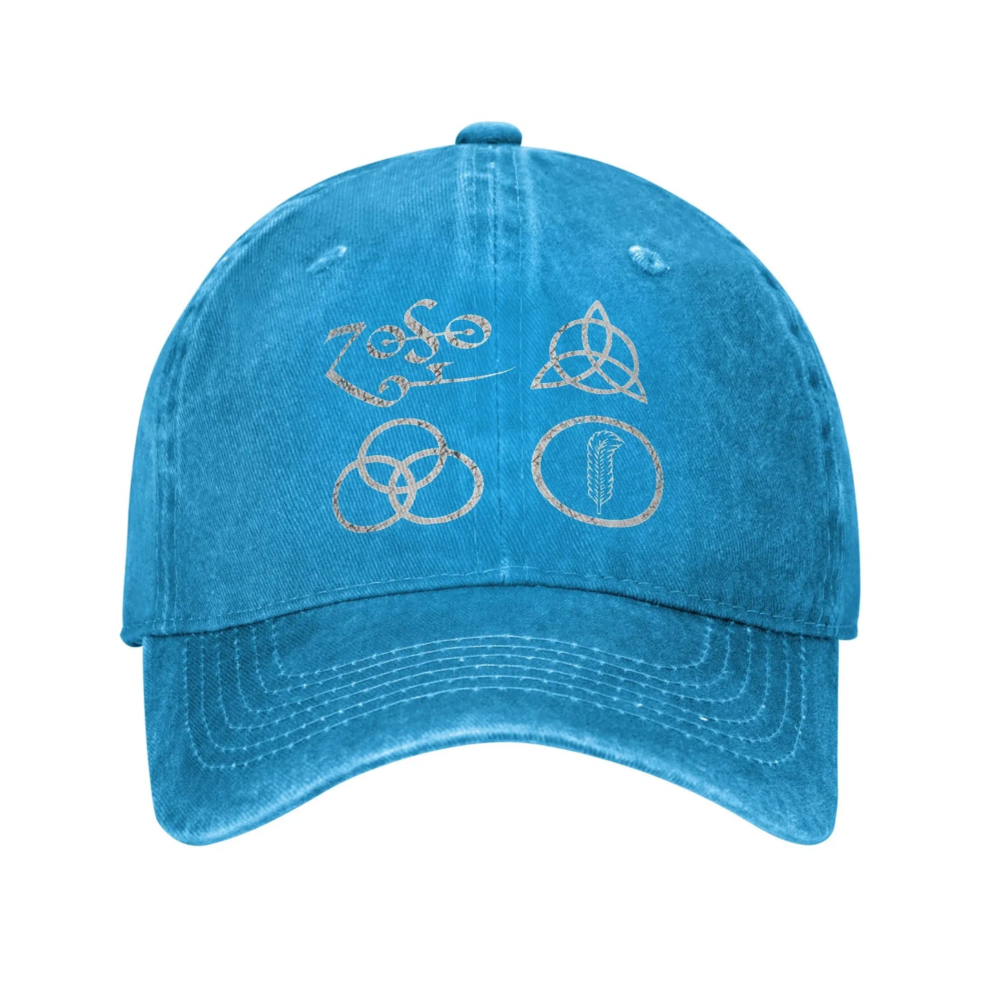 The Mother Ship Led Zeppelin Washed Baseball Cap