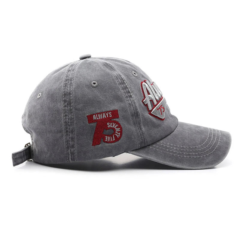 Washed Retro Baseball Cap Summer High-Quality Sun Hat