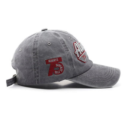 Washed Retro Baseball Cap Summer High-Quality Sun Hat
