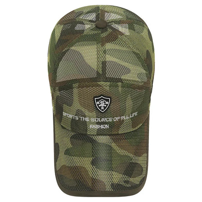 New Summer Women Men Fishing Mesh Sun Hat Caps
