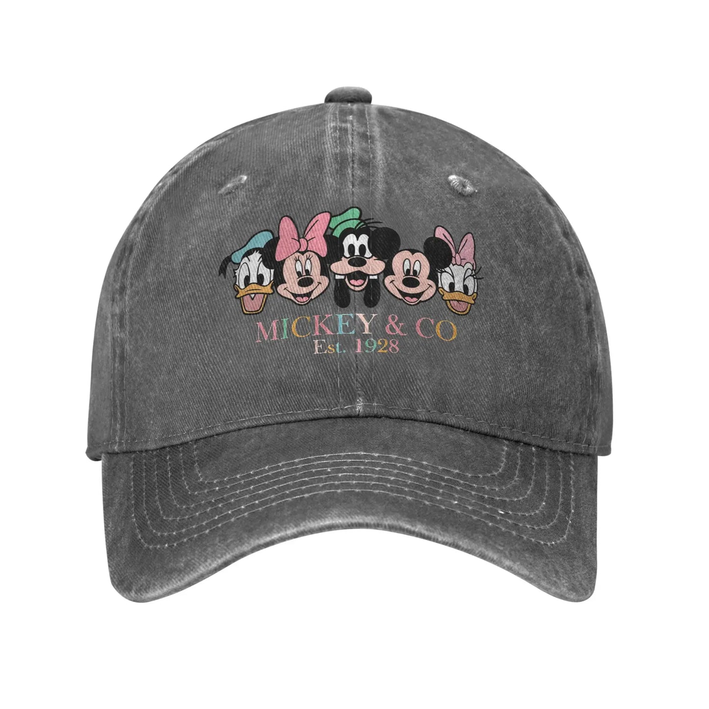 Mickey Friends 1928 Face Casual Baseball Cap