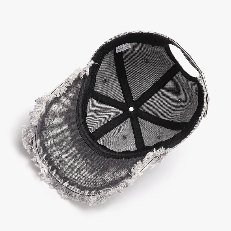 Plain Washed Coated Men's Personalized Breathable Duckbill Cap